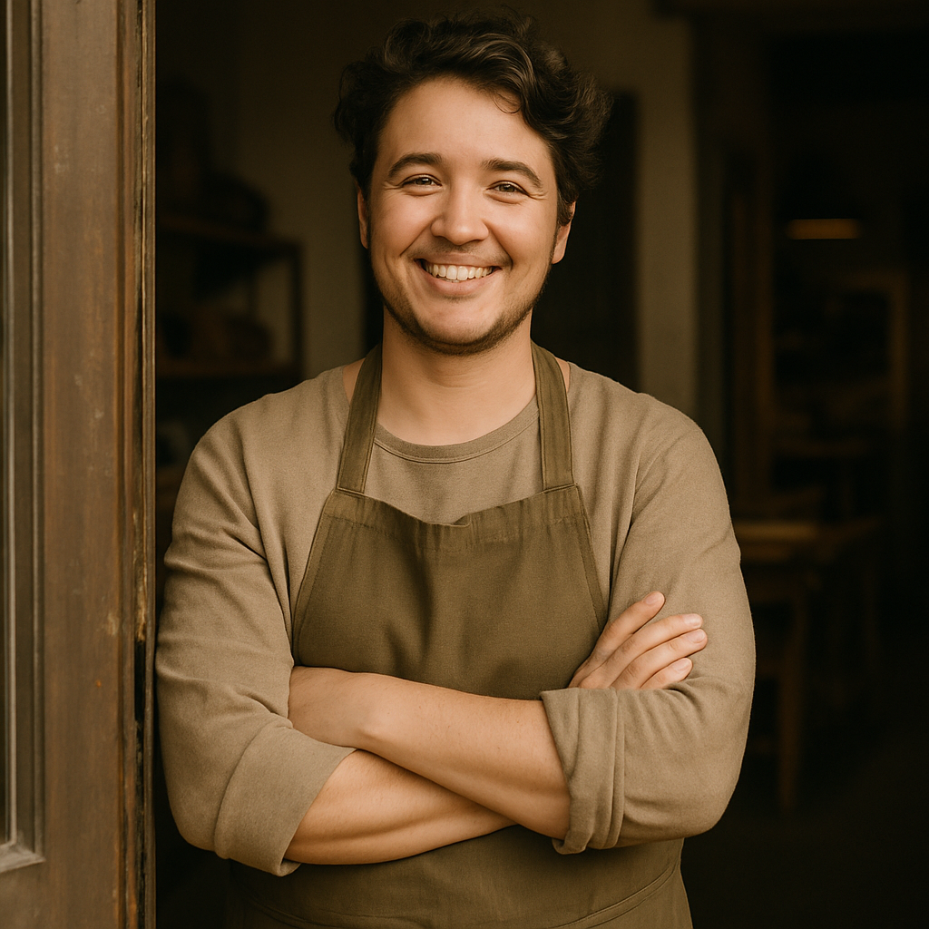 A small business owner